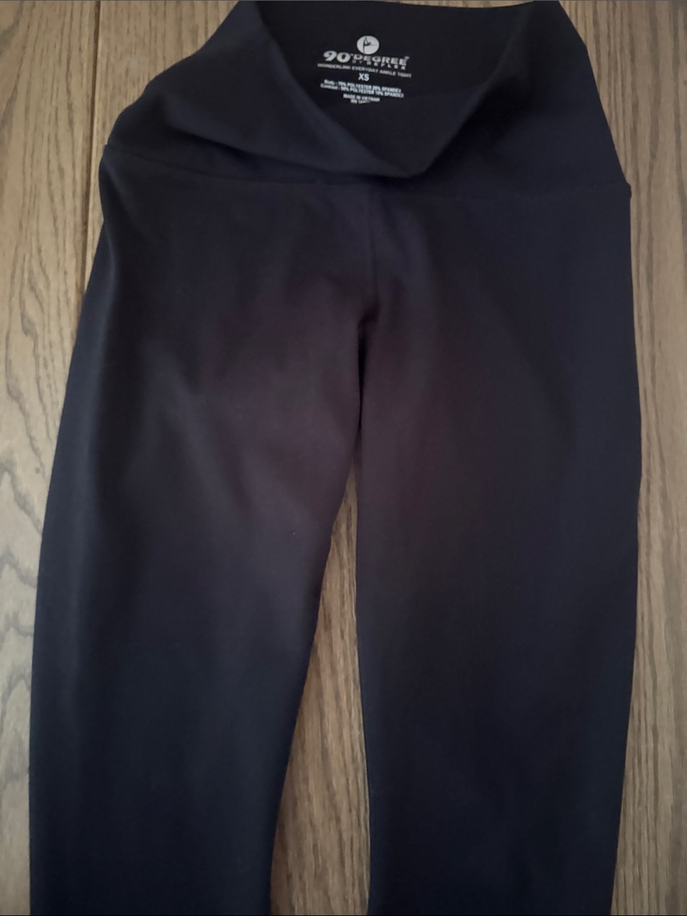 Women’s size XS Degree By Reflex Black High-Waist Womens Active Leggings
